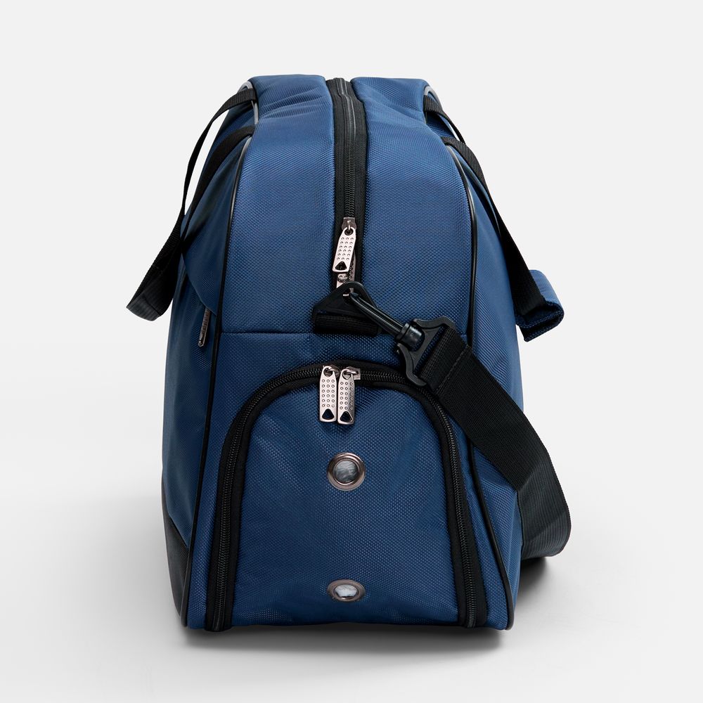 Спортивная сумка Atlantes, синяя с черным в Петрозаводске